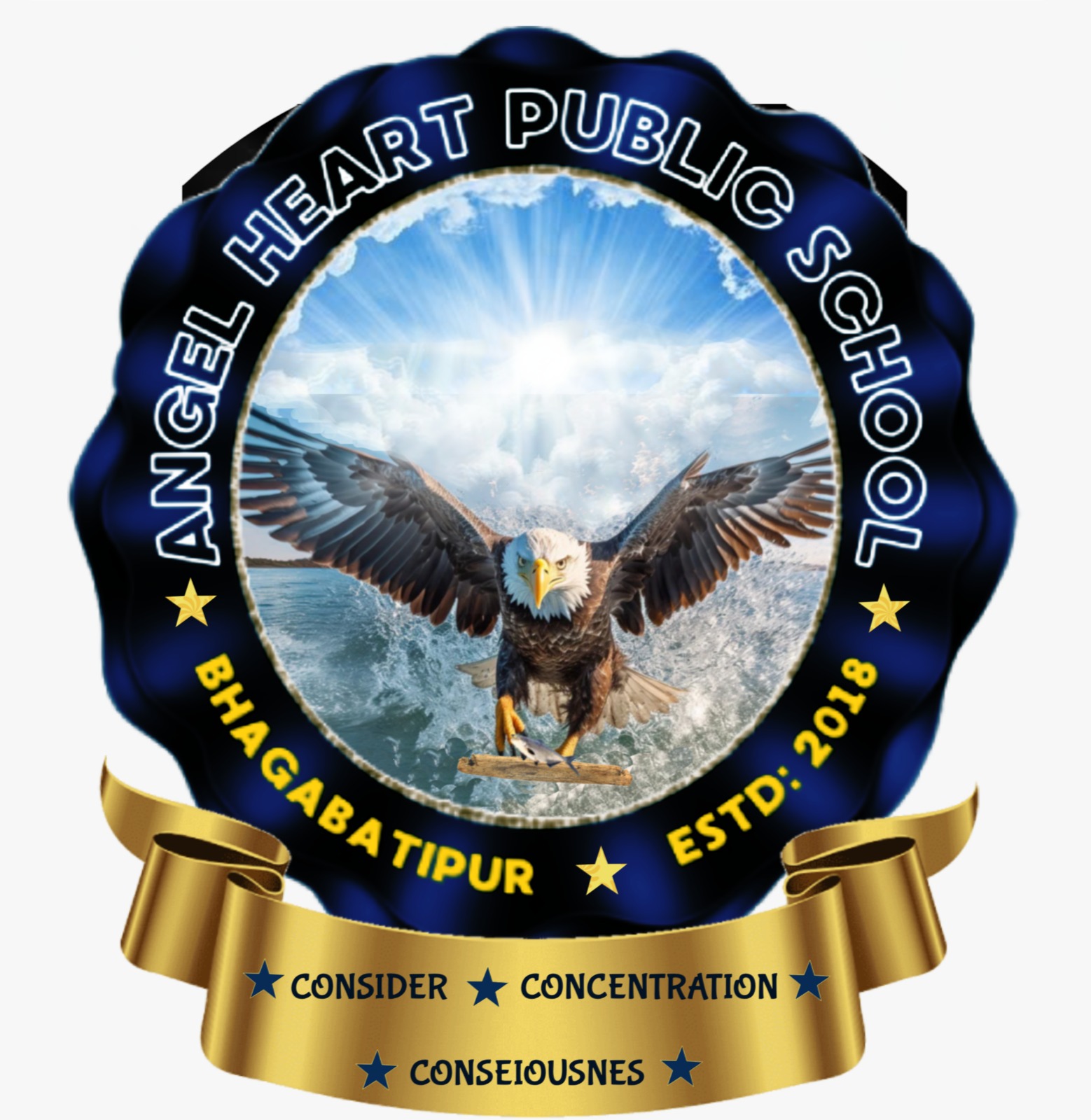 Angel Heart Public School Logo
